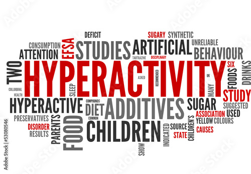 Vector: Hyperactivity (hyperactive, attention) Hyperactivity (hyperactive, attention)