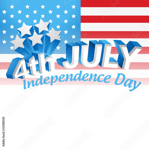Vector: american independence day american independence day