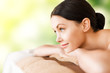 woman in spa