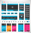 Web Design Stuff, Panels and infographics