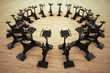 Stationary bike.