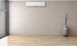 Interno con aria condizionata