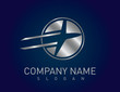 Vector: Silver airplane Silver airplane