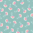 Vektor: cute little flowers seamless background cute little flowers seamless background