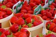barquettes de fraises
