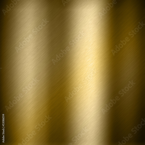 Illustration: Gold metal background Gold metal background