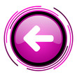 arrow left icon