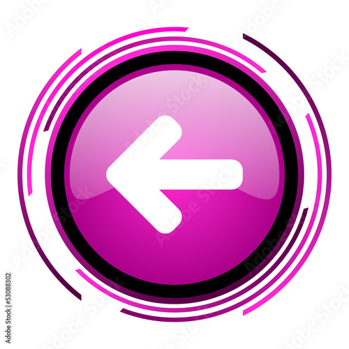 Illustration: arrow left icon arrow left icon