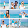 Photo: Family walking on the beach Family walking on the beach