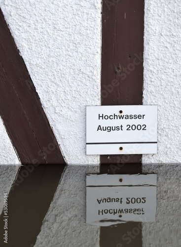 Photo: Steigender Pegel Steigender Pegel