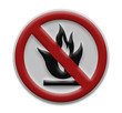 No flammable goods