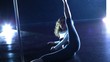 Pole dance woman.
