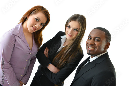 Photo: Smiling Business Team Smiling Business Team