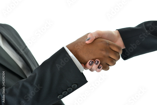 Photo: Business Handshake (man/woman) Business Handshake (man/woman)