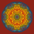 Vektor: Vector round ornament. Vector round ornament.