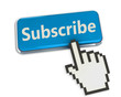Hand cursor on Subscribe button
