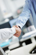 Businessmen shaking hands