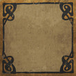 Elegant vintage background in golden tones, grunge texture