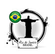 Vector: timbre Rio de Janeiro timbre Rio de Janeiro
