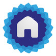 Vektor: Logo Haus Energie Energiewende Blau Logo Haus Energie Energiewende Blau