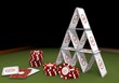 3d render of a isolated new sign  on the casino table