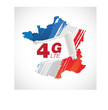 la 4G en France