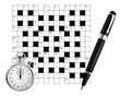 A blank crossword