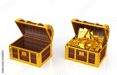 Illustration: Treasure chest Treasure chest
