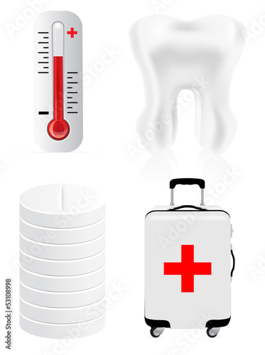 Photo: Medical icon set Medical icon set
