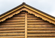 Wood carving, gable, architectural element