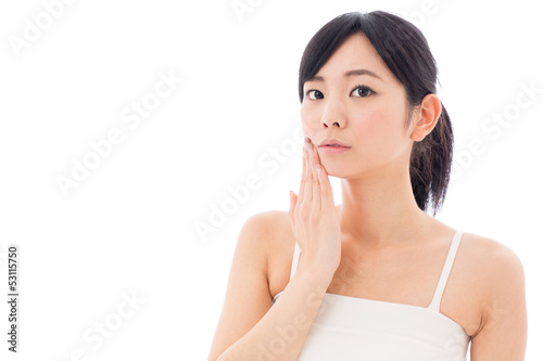 Photo: attractive asian woman skin care image attractive asian woman skin care image