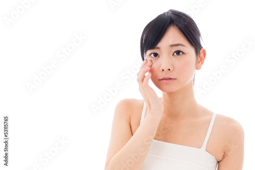 Photo: attractive asian woman skin care image attractive asian woman skin care image