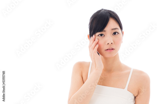 Photo: attractive asian woman skin care image attractive asian woman skin care image
