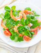 salad with shrimps
