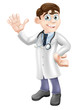 Vector: Cartoon Doctor Cartoon Doctor