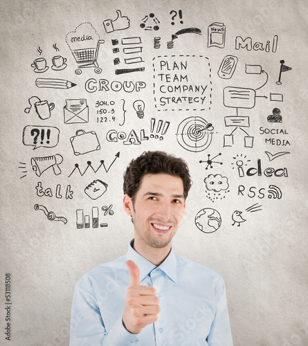 Photo: Success business management Success business management