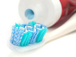 canvas print picture - Toothpaste