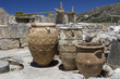 Clay jars at Knossos palace