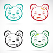 Vector: Vector image of an bear face Vector image of an bear face