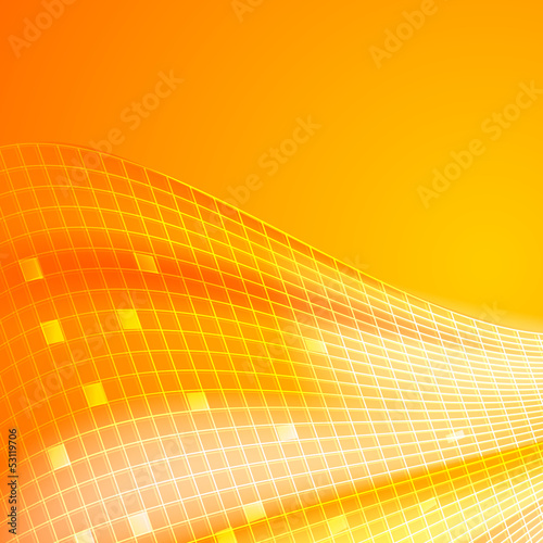 Vector: Abstract orange tiles Abstract orange tiles