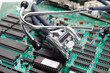 Stethoscope on Circuit Board