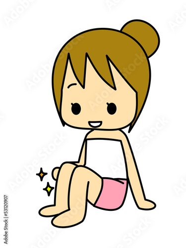Illustration: 脚 脱毛 脚 脱毛