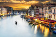 Photo: Grand Canal at night, Venice Grand Canal at night, Venice