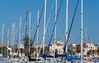 boat masts in Alghero