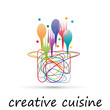 Vector logo Creative Cuisine