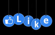 I Like Web Icon And Social Network Concept