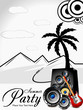 Abstract Musical Summer Backgr...