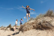 Foto: Saut enfant sur la dune Saut enfant sur la dune