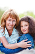 Photo: Happy mother and her little daughter Happy mother and her little daughter