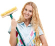 Photo: Attractive housewife is going to fight dirty Attractive housewife is going to fight dirty